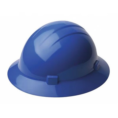 Hard Hat, Americana 360(R), Polyethylene, 4 Point Ratchet, Type 2, Class E, Blue