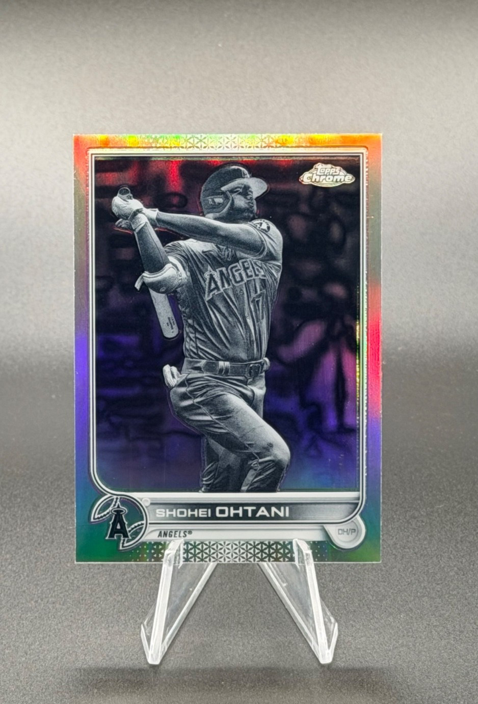 SHOHEI OHTANI 2022 Topps Chrome #1 Negative Refractor