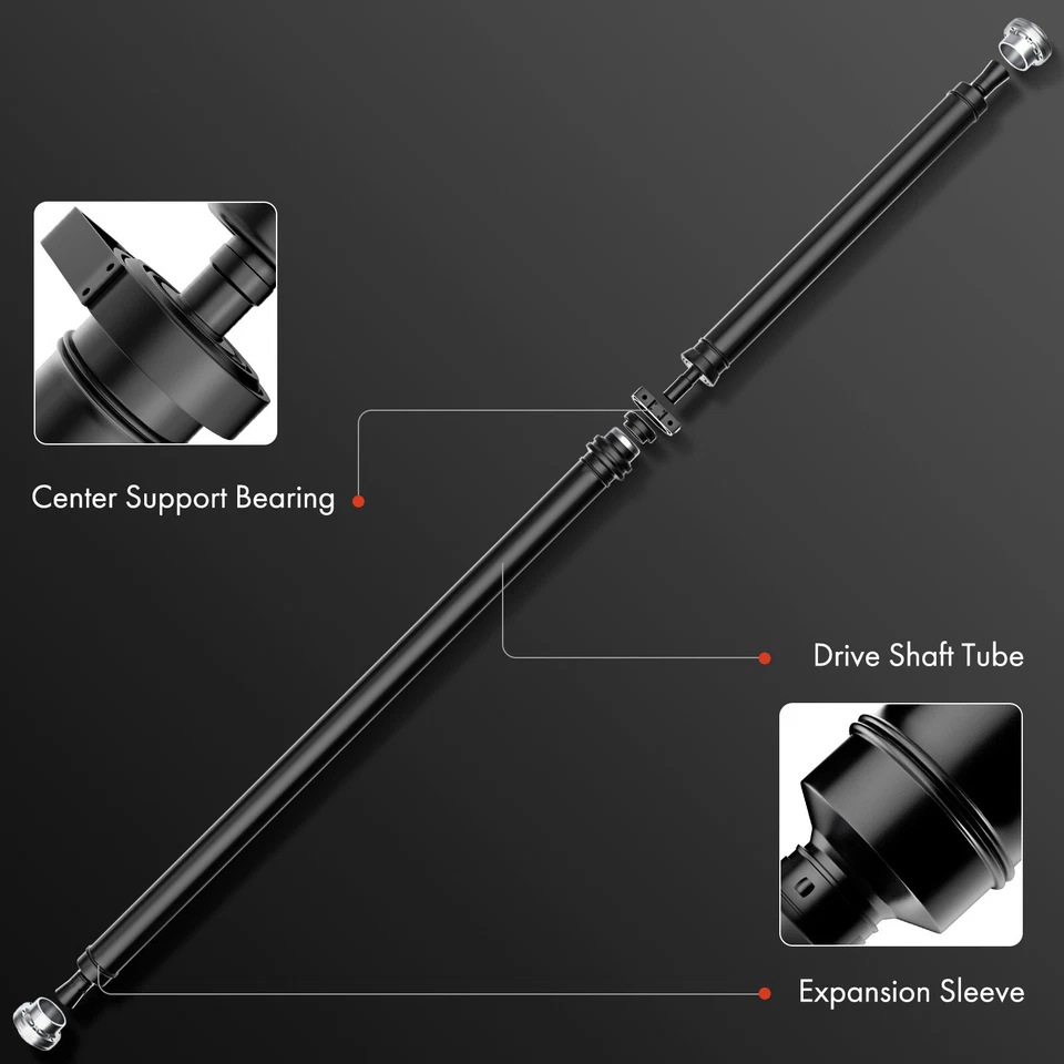 Rear Driveshaft Prop Shaft Assembly for Chevy Express 3500 4500 GMC Savana 3500 - Image 2 of 4