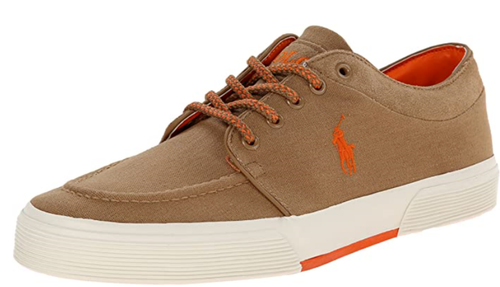 POLO RALPH LAUREN 816507906012 FERNANDO Mn's (M) Khaki Canvas Lifestyle Shoes - Imagen 3 de 7