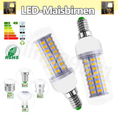 LED Mais Lampe Birne Licht E27 E14 B22 G9 12W 15W 20W 25W SMD Leuchtmittel