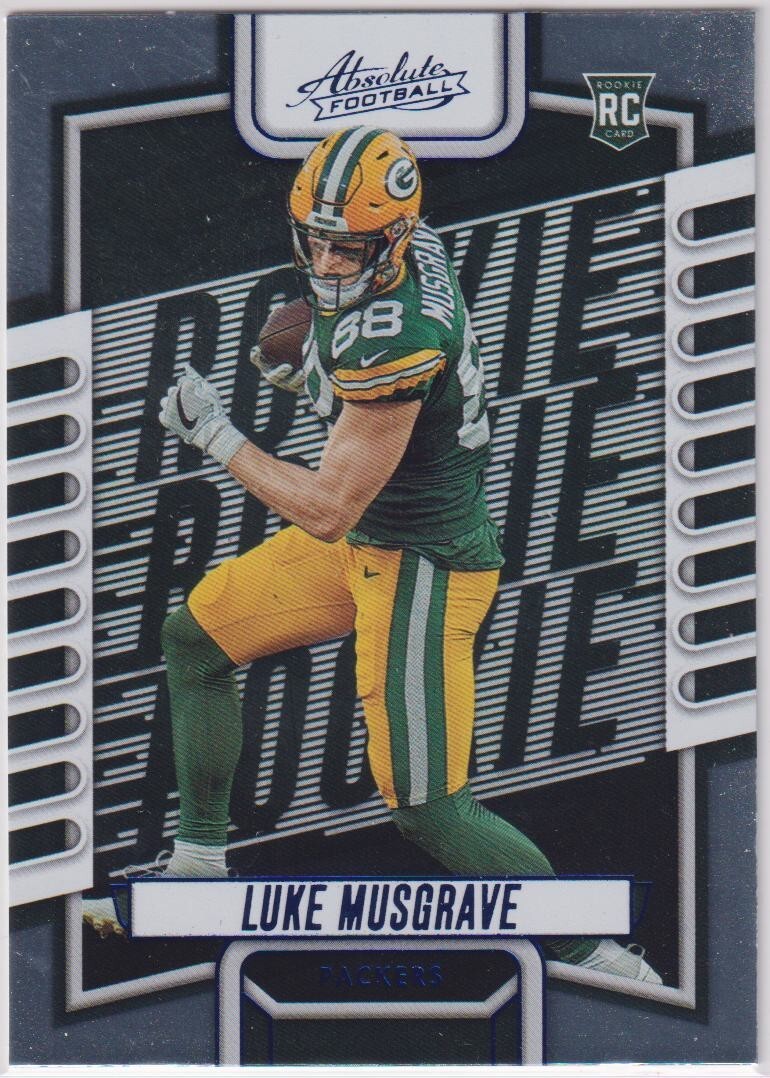 Luke Musgrave Panini Absolute #168 Blue