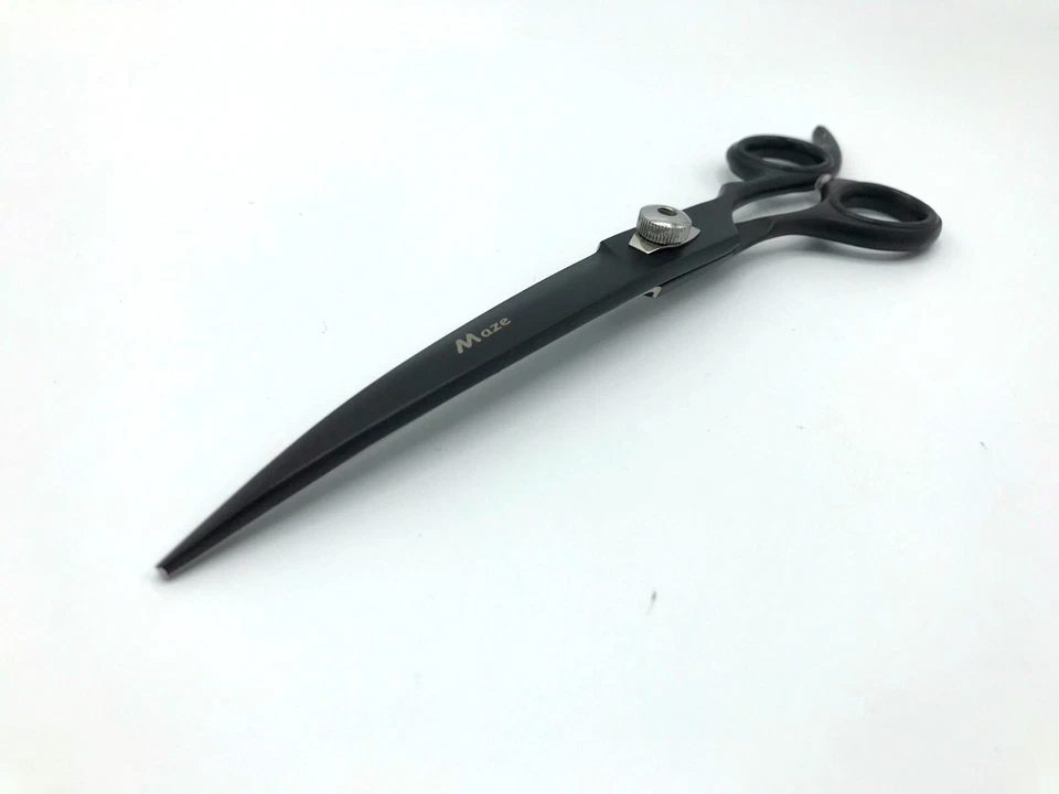 Professional Pet Dog Grooming Scissors Razor sharp Shears CURVED 8.5"  - Image 4 of 4