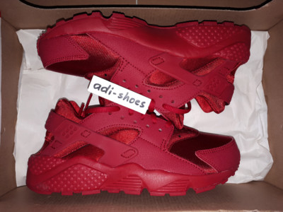 2015 NIKE AIR HUARACHE RUN TRIPLE RED US6,5 EUR37,5 premium 634835-601 le presto