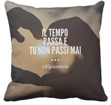 Cuscino Personalizzato Negramaro Giuliano Sangiorgi Citazione Frase D Amore 11 Ebay