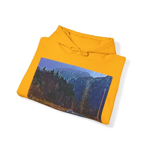 Twin Peaks Graphic Print Long Sleeve Unisex Heavy Blend™ Hooded Sweatshirt - Picture 5 of 33