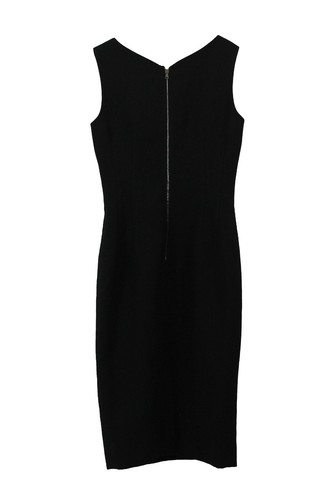 ABITO NERO A TUBINO D&G TG.42 DOLCE & GABBANA BLACK COCKTAIL DRESS - Foto 3 di 5
