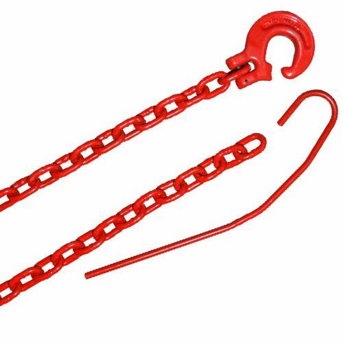 Chokerkette rund Forstkette Kuppelschlitzring Nadel Rückekette 7mm 8mm - Bild 1 von 1