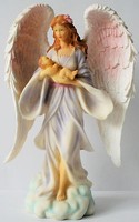 Large Angel With Baby Figurine Spiritual Religious Inspirational 13 Large Angel With Baby Figurine Spiritual Religious Inspirational 13