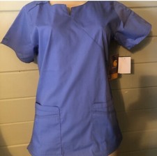 Carhartt Force Medical Scrubs Uniform Top Short Sleeve XS 0-2 NWT