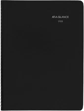 2026 At-A-Glance DayMinder G520-00 Weekly Appointment Book, 8" x 11" Black | NEW