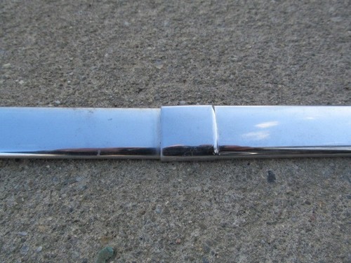 1960 Cadillac 2dr ht rear window lower moldings GM - Picture 3 of 6