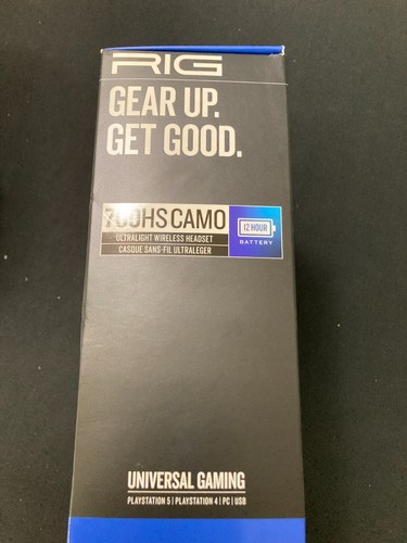 RIG 700HS Wireless Gaming Headset For PS4, PS5, PC - Arctic Camo™ - Picture 2 of 13