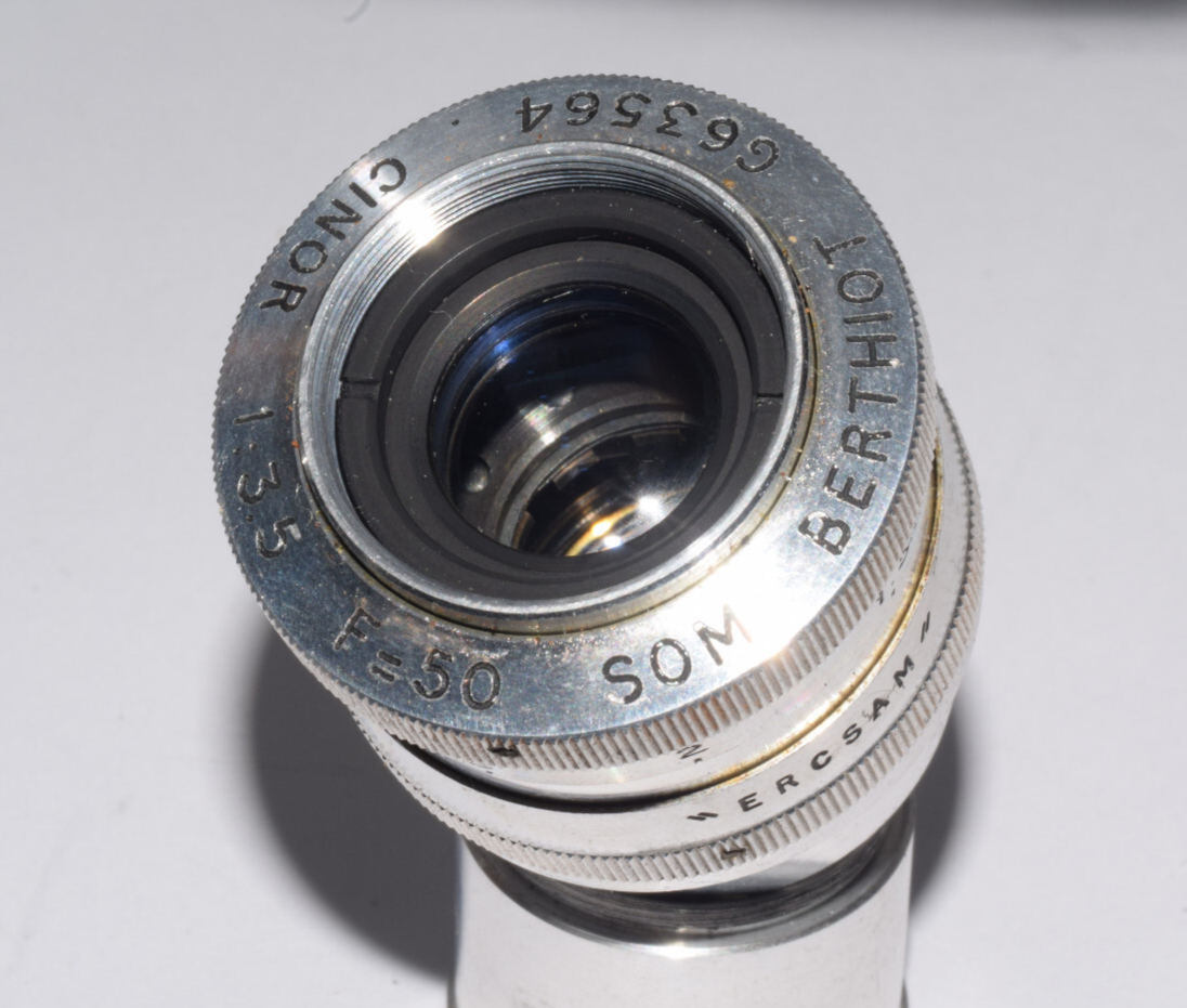 Som Berthio Paris Cinor 50mm F3.5 L39→M Som Berthio Paris Cinor 50mm F3.5 L39→M Som Berthiot 50mm