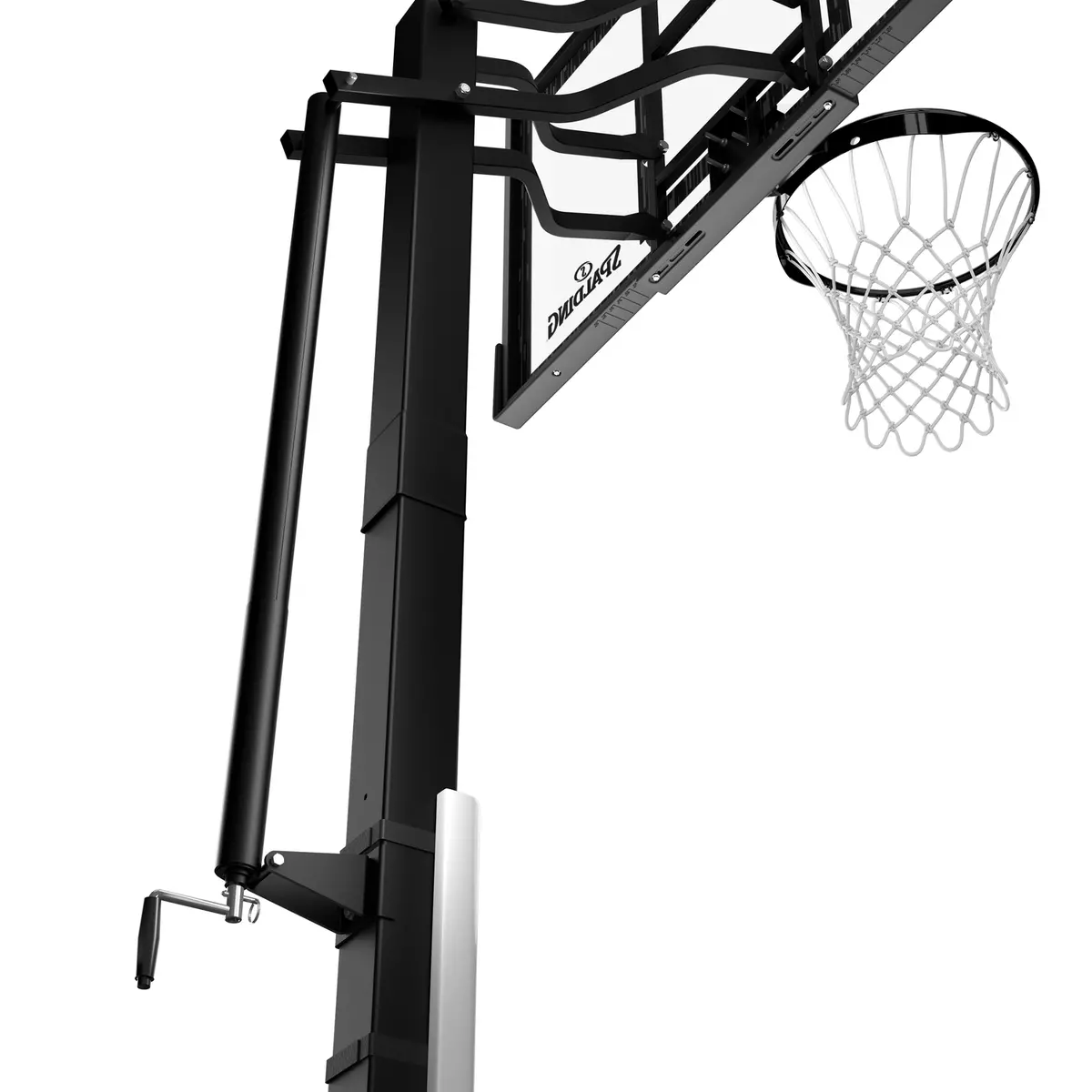 Spalding 60 Acrylic Screw Jack Portable Basketball Hoop, 59 OFF