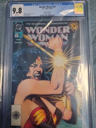 Wonder Woman #0 (DC Comics October 1994) CGC 9.8 Multi Pack Variant