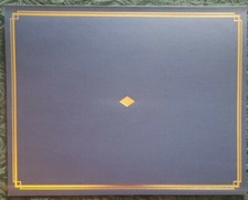 Gartner Studios Certificate Holders Blue Gold Foil Design 35005 6-Pack 9.5 x 12"