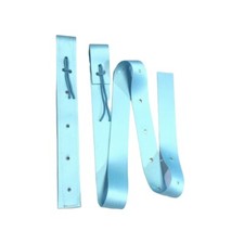 cinch strap and latigo Turquoise Teal off billet and Latigo