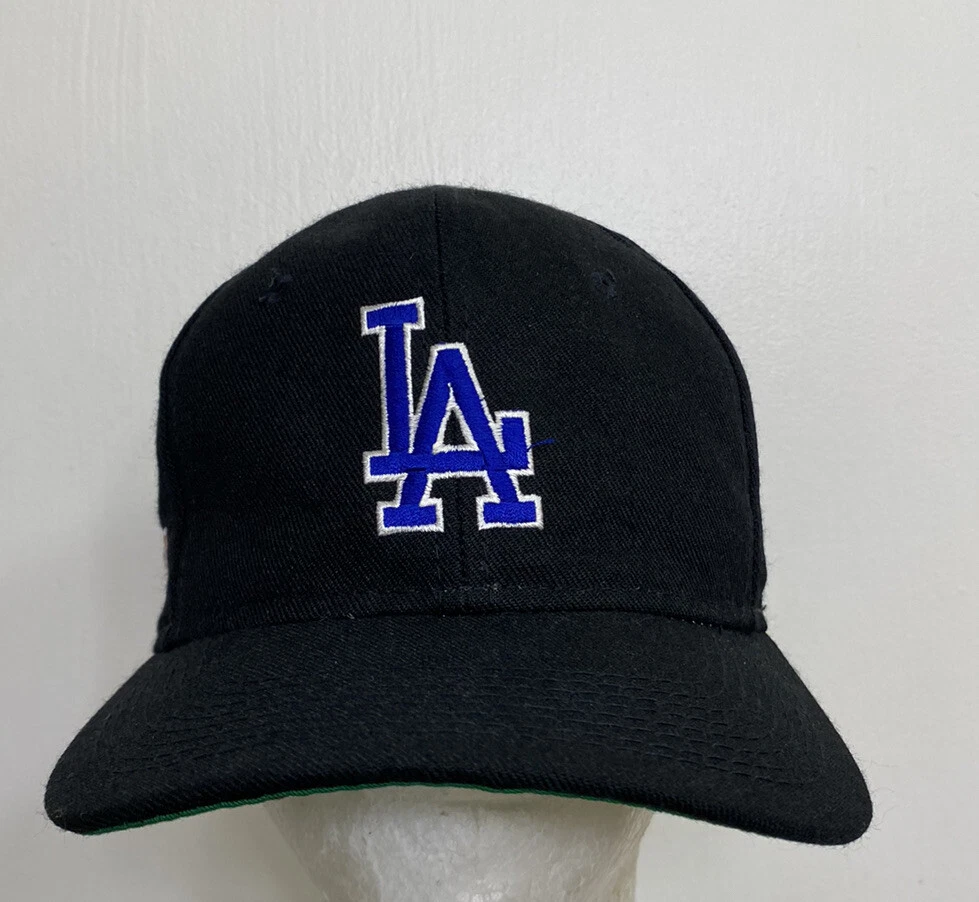 Vintage Los Angeles LA Dodgers Zubaz Twins Snapback Hat Made USA RARE