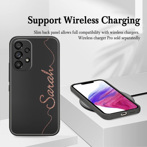 Custodia telefono silicone per Samsung Galaxy S22 S25 S23 S24 Bling cover personalizzata - Foto 79 di 108