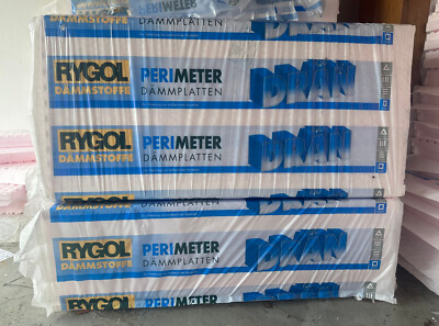 *NEU* 30,0 qm * RYGOL* EPS DÄMMUNG / KELLERDÄMMUNG MIT VLIES 80 mm * WLG 035