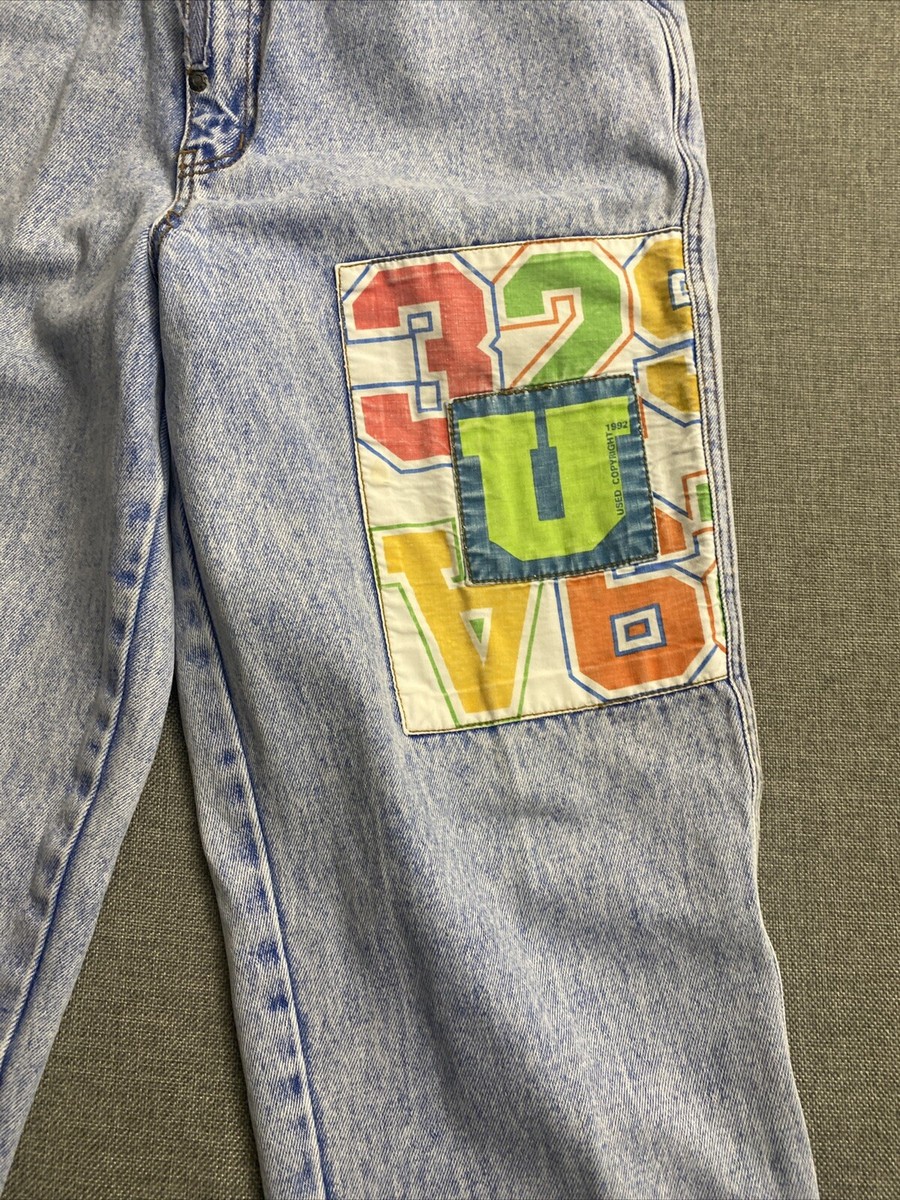 Vintage 90s Get Used By Ellie Jeans Size 32 Hip Hop Rap 0395