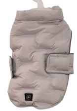 SILVER PAW Olive Gray Puffer Winter Silvershield Dog Coat Jacket XS EXTRA SMALL