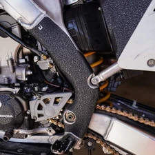 Black Frame Guards 2004-2009 Honda CRF250 Grip Tape Protectors CRF 250 CRF250R