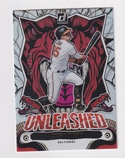 2024 Panini Donruss UNLEASHED HOLO FOIL #20 COBY MAYO RC Rookie 84/199 Orioles