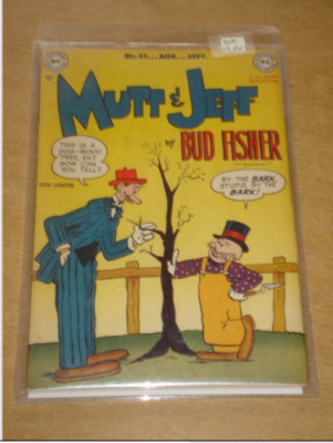 MUTT AND JEFF #41 FN/VF (7.0) DC COMICS AUGUST 1949 **