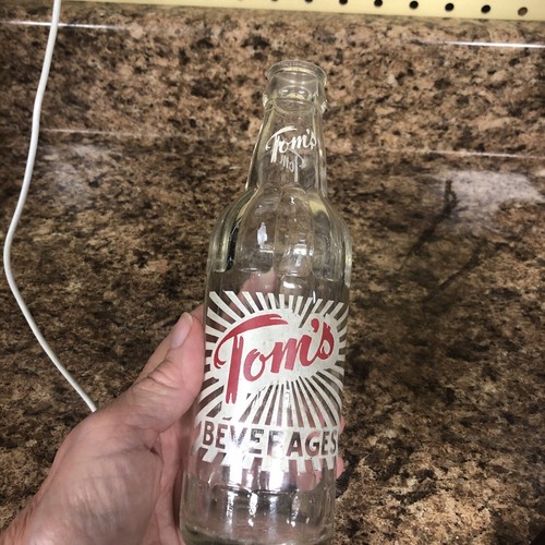 Vintage Tom’s 8ozSoda Bottle Quality You Can Trust Madisonville KY. (87KL) - 第 1/13 張圖片