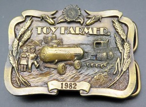 farmer belt buckle