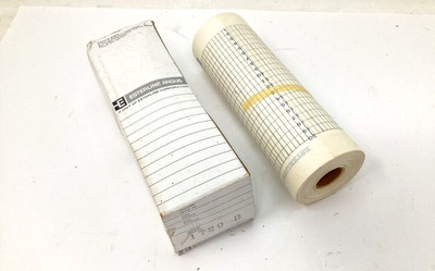 NOS Esterline Angus 1720-B Recorder Chart Paper Roll