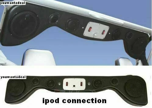 NOBRAND Jeep Wrangler Cj Tj Yj Soundbar With Ipod / Iphone / or Mp3 player Connection...