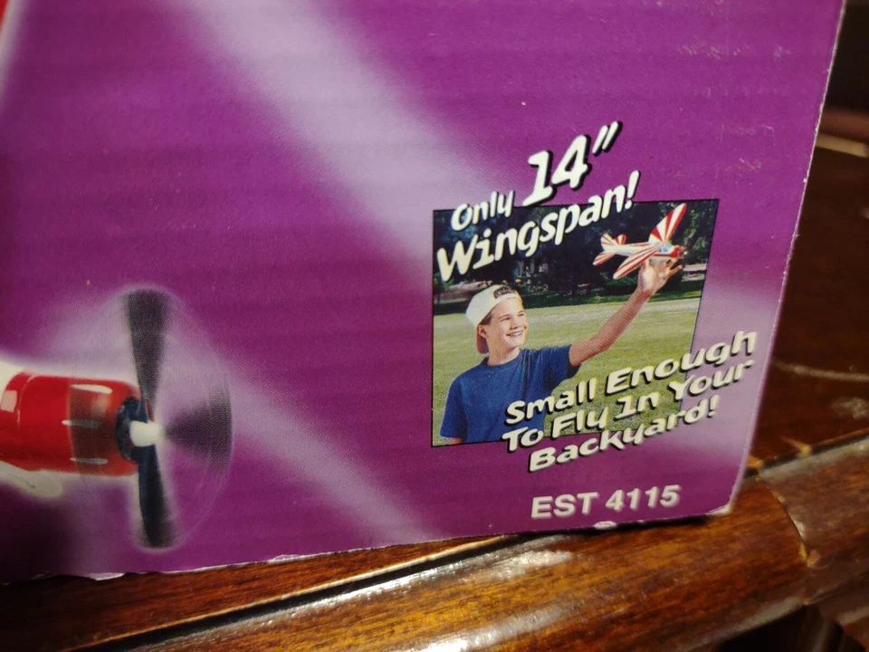 Vintage 14" Sky Rangers Radio Control Pee Wee Flyer - Image 4 of 4