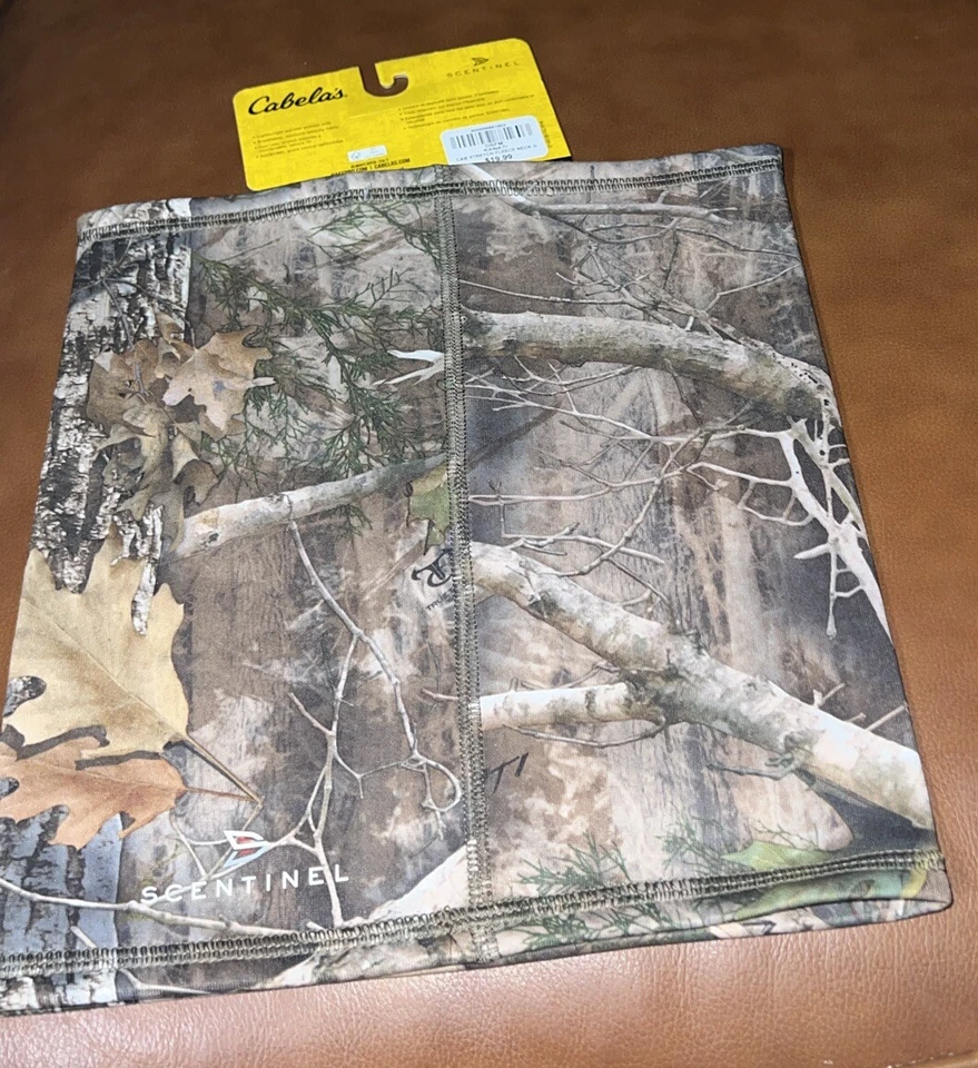 CABELA'S MIDWEIGHT KANATI CAB STRETCH FLEECE NECK GAITER CAMO New - Image 2 of 3