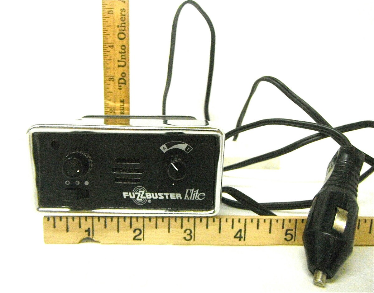 1980 Vintage Fuzzbuster Elite II Hyperdyne Radar Detector 1980 Vintage Fuzzbuster Elite II Hyperdyne Radar Detector