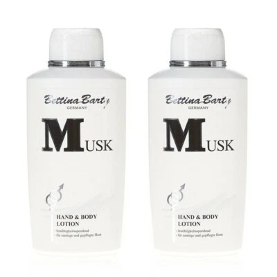 Bettina Barty Musk Hand & Body Lotion 2 x 500 ml