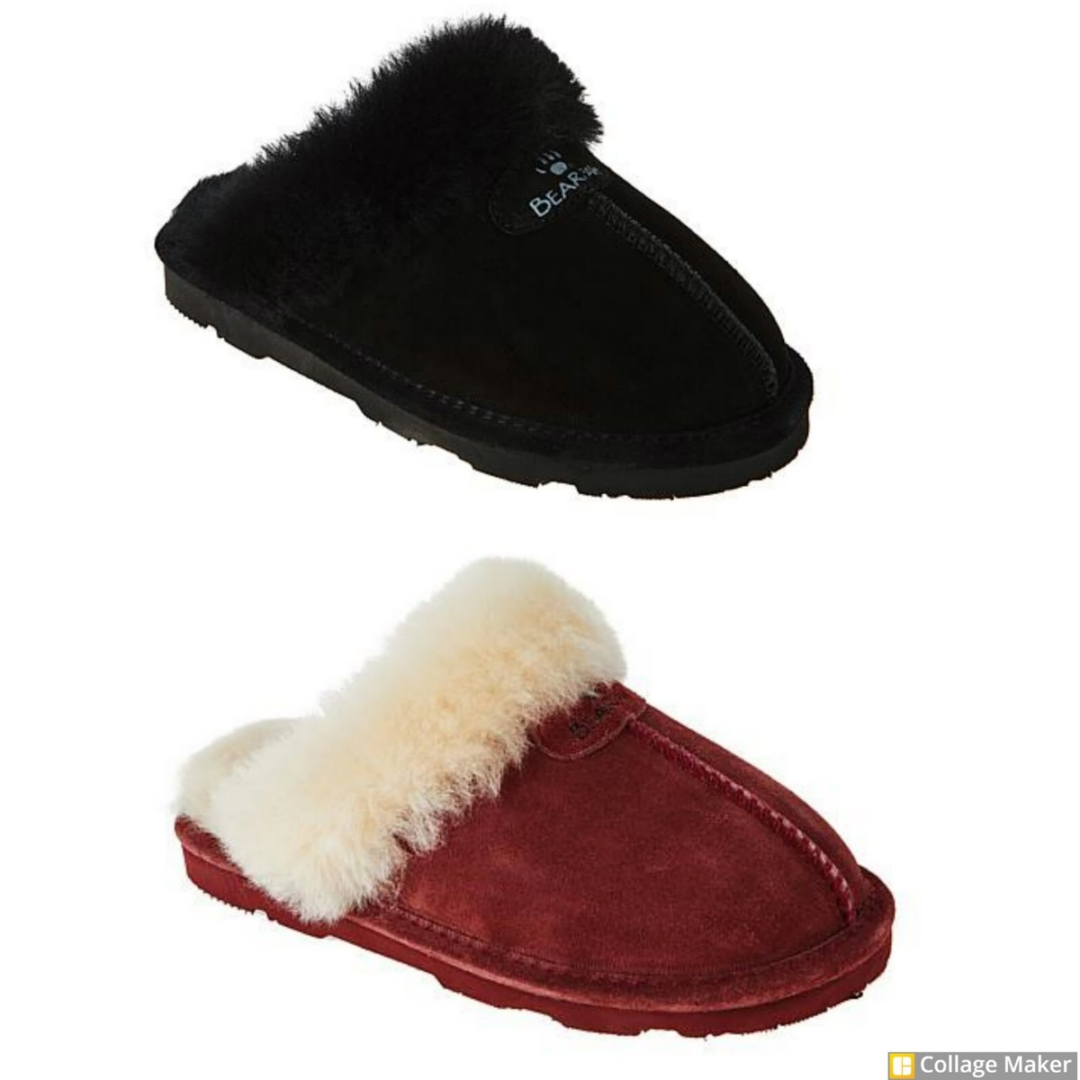 Bearpaw Women's Loki II Suede Slipper Size M, Choose Color