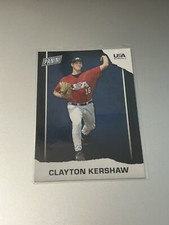 CLAYTON KERSHAW 2021 Panini Father's Day card Team USA Dodgers USA7