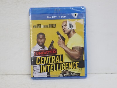 Central Intelligence (Blu-ray, 2016) Brand New Sealed