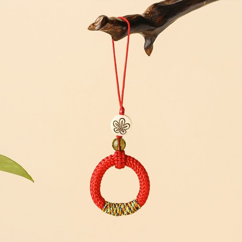 Handgewebter Ring Lanyard Kreatives Anti-Lost-Telefonhänge-Seilgurt - Zdjęcie 7 z 12
