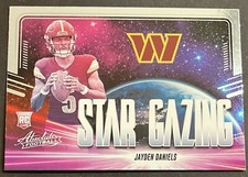 2024 PANINI ABSOLUTE JAYDEN DANIELS STAR GAZING Rookie Card RC