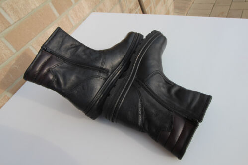 SCOTT Herren Winterstiefel Boots Gr. 46 Leder Schwarz - Bild 8 von 13