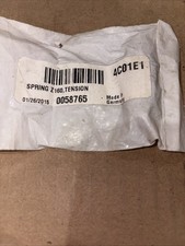Wacker Neuson 0058765 Tension Spring OEM NOS