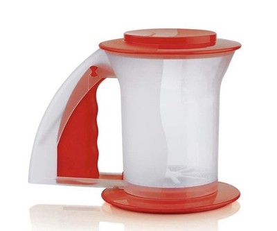 Tupperware NEW SIFT N STYLE SIFTER red STORE N SIFT SUGAR FLOUR Powdered Sugar