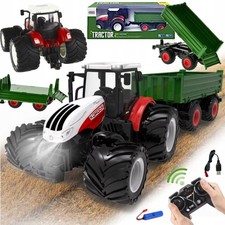 2.4GHz RC-Traktor Ferngesteuerter Traktor Spielzeug 1:24 RC Traktor für Kinder