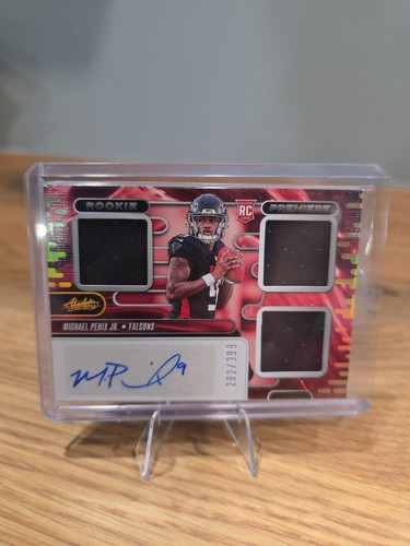 2024 Panini Absolute - Rookie Premiere Materials Michael Penix Jr. Auto #292/399