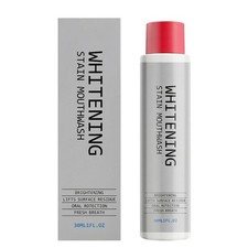 Fleckenaufhellendes Mundwasser, aufhellende Sp&uuml;lung, frischer Atem 30 ml f&uuml;r z