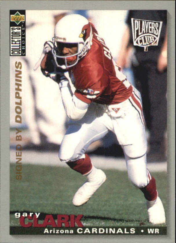 1995 Collector's Choice Player's Club #65 Gary Clark - FB